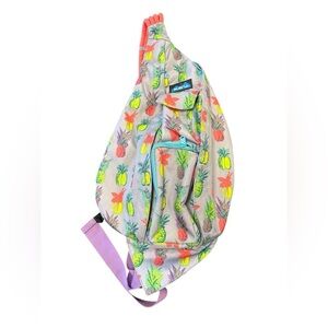 KAVU Pineapple Mini Rope Sling Pack Bag